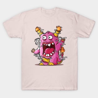 Monster Yeti Cute Design T-Shirt